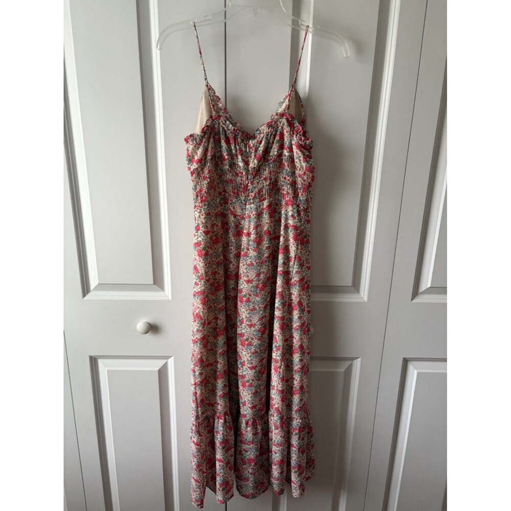 Dress Forum Floral Midi Babydoll Dress Women's Size Medium - Picture 4 of 5